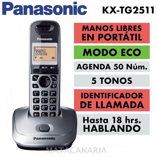 Panasonic Kx-Tg2511 Silver