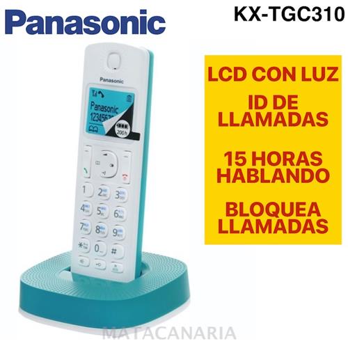 Panasonic Kx-Tgc310 White/Cian