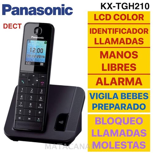 Panasonic Kx-Tgh 210 Black
