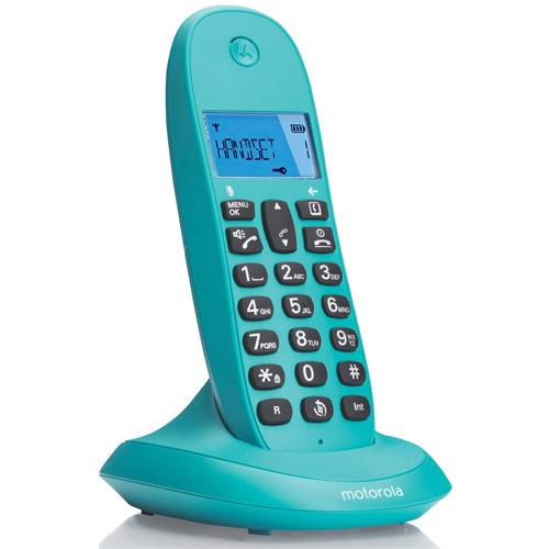 Motorola C1001LB+ teléfono DECT con manos libres Turquesa