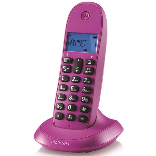 Motorola C1001LB+ teléfono DECT con manos libres Violeta
