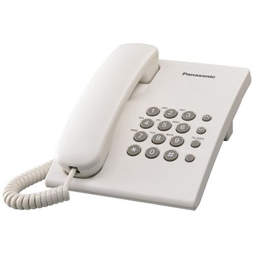 Panasonic KX-TS500EXW Teléfono Sobremesa Blanco