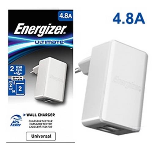 Energizer Aca2Deuuwh3 Fast Charger 4.8A