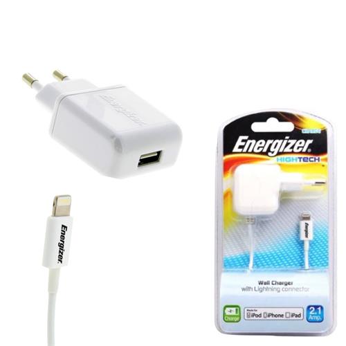 Energizer Lchehtceuip5 Cargador Ligthning 2.1 Amp Certificado