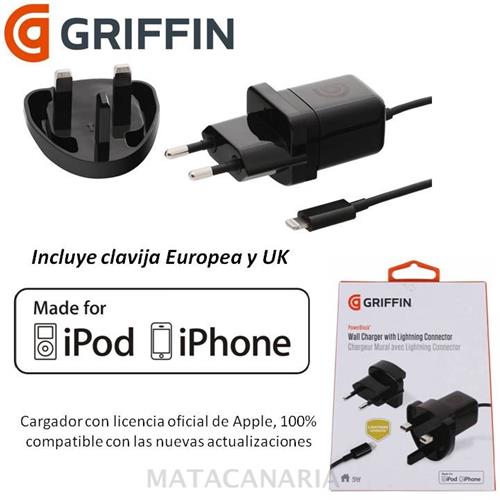 Griffin Ga36560 Cargador Iphone 5/5S