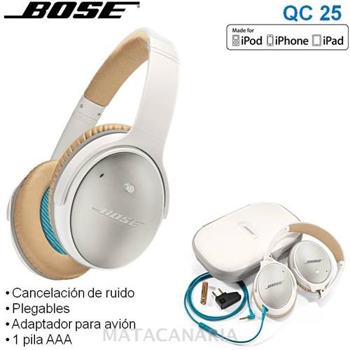 Bose Qc25 Auricular White