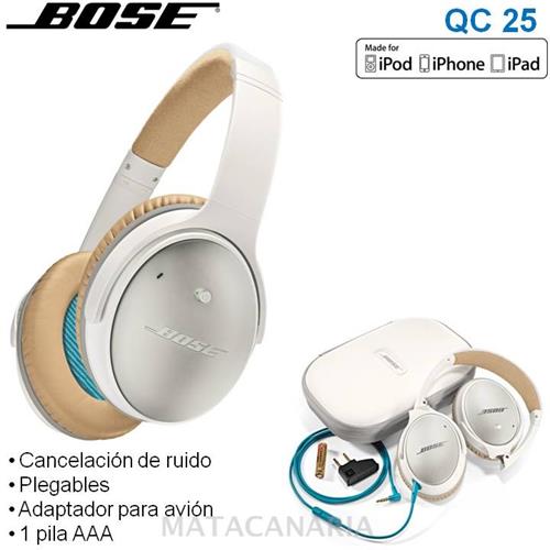 Bose Qc25 Auricular White