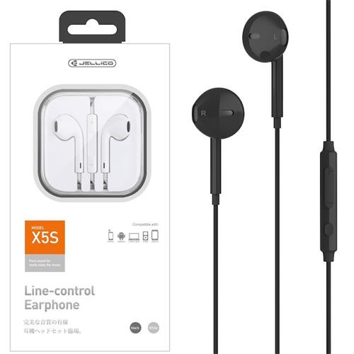 Jellico Auricular 3.5Mm Negro (X5S)
