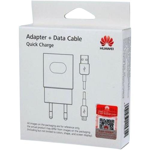 Huawei Cargador Rápido Ap32 + Cable Micro Usb Caja
