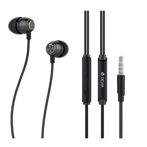 Devia P1 Marron In-Ear Auricular Black