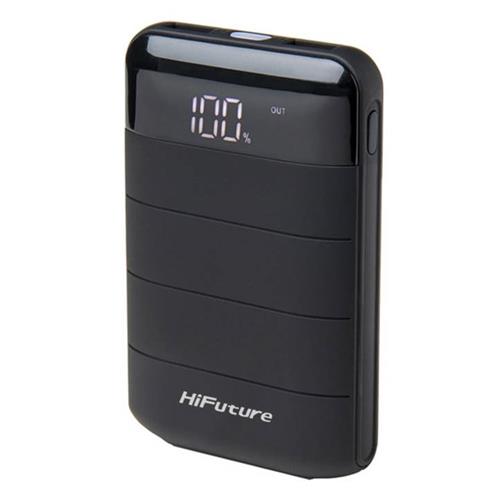 Pw Hifuture P75 Powerbank 7.500Mah 2X Usb Lcd Gold (6+1)