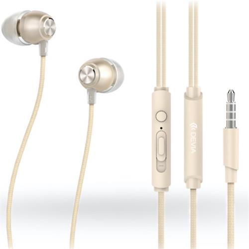 Devia P1 Marron In-Ear Auricular Gold