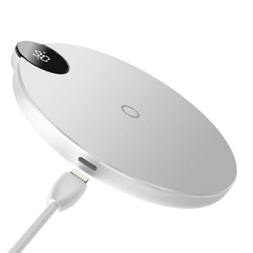Baseus Wxsx-02 Wireless Charger Display Led 5W/7.5W/10W White