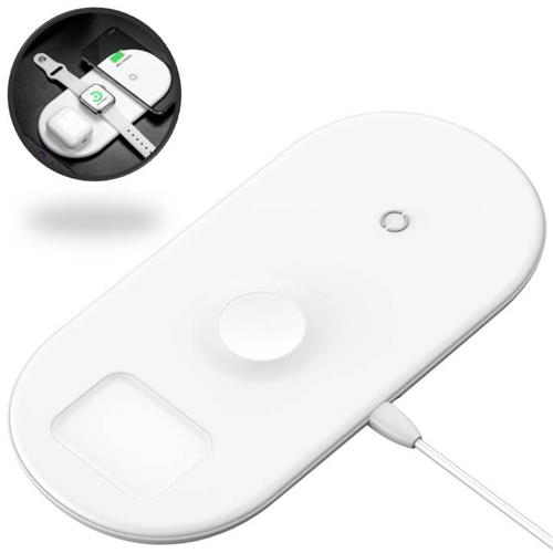 Baseus Wx3In1-02 Wireless Charger 3/1 Iphone/Watch/Airpods (18W Max)