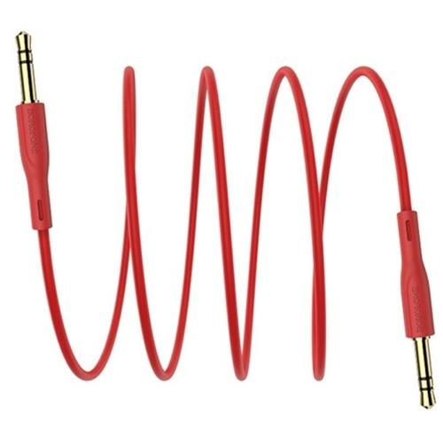 Cable de Audio tipo Jack Stereo de 3.5mm 1 m Borofone BL1 Rojo