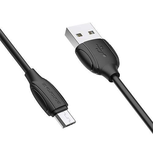 Borofone BX19 Cable Micro USB 1 Metro Negro