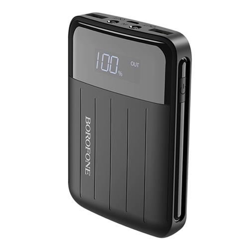 Pw Borofone Bt21 Power Bank 10000Mah Black