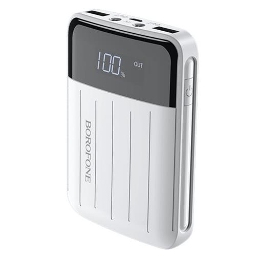 Pw Borofone Bt21 Power Bank 10000Mah White