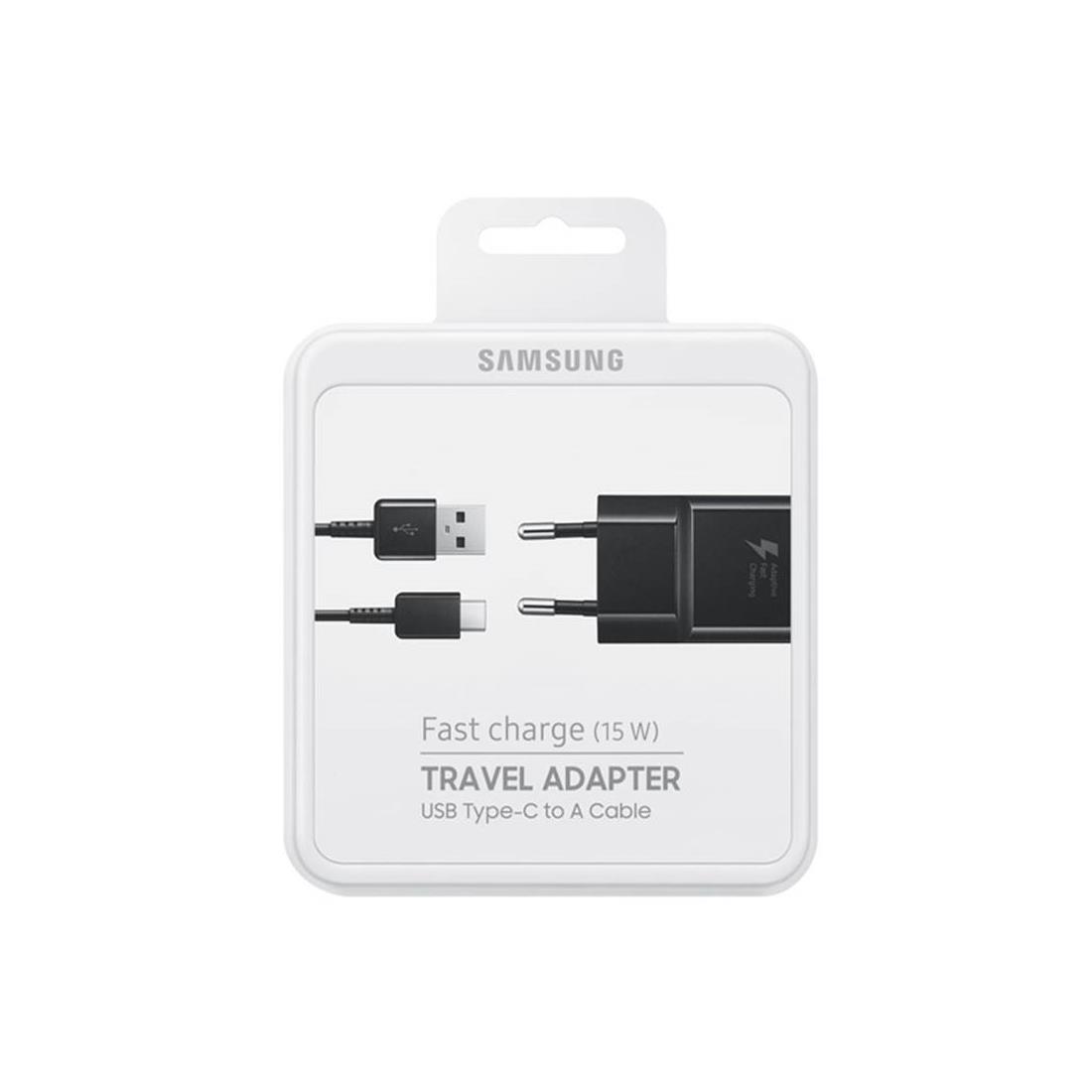 Samsung® Cargador (Adaptador) de casa con cable Tipo C 15W Carga