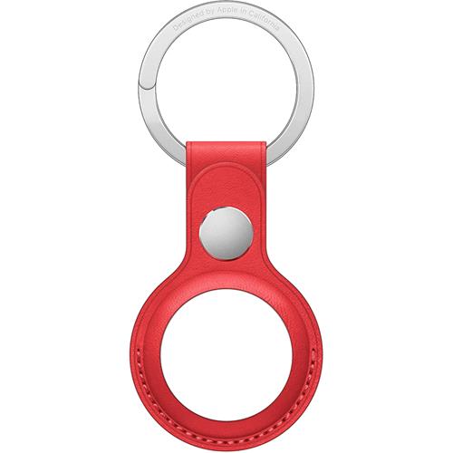 Apple Llavero De Piel Para El Airtag -  Rojo (Mk103Zm/A)