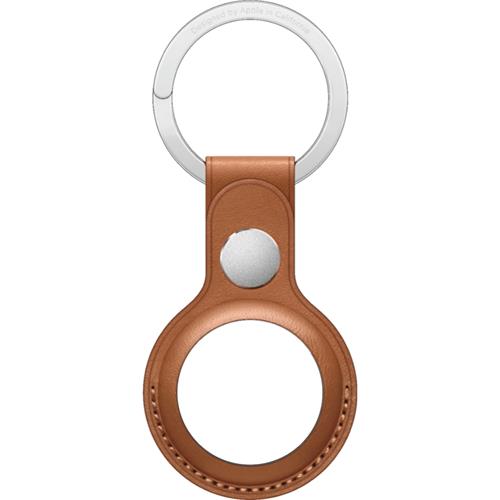 Apple Llavero De Piel Para El Airtag - Marrón Caramelo (Mx4M2Zm/A)
