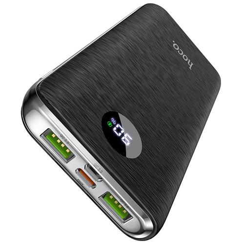 Powerbank Hoco J69 Speed Flash Pd Y Qc3.0 10000Mah Negro