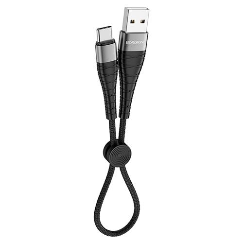 Cable USB a USB-C 25cm Borofone BX32 Munificent Negro