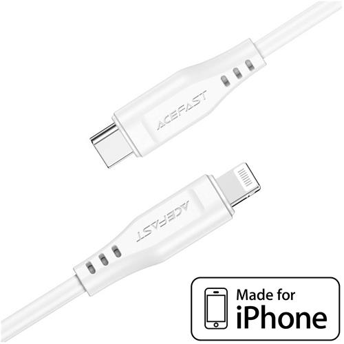 Cable USB-C a Lightning 1.2 m 30W Acefast C3-01 Blanco