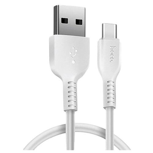 Cable USB a USB-C 1 m Hoco X20 Flash Blanco