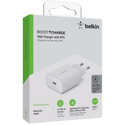 Belkin Boost Cargador Pared USB-C 20w/25w