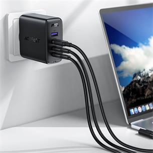 Cargador USB-C y USB 100W+ Cable USB-C Acefast A37 Negro 2