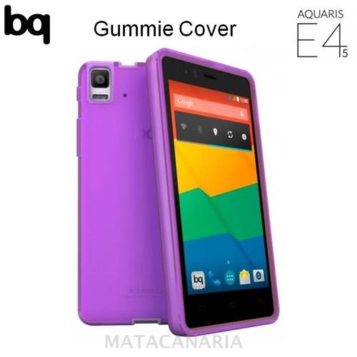 Bq Aquaris E4.5 Purple Gummie Cover