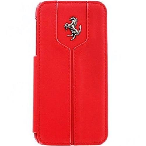 Ferrari Femtflbkpmre Leather Iph 5C Mini Red