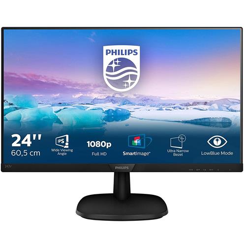 Monitor 23.8"  Philips 243V7QDSB 250CDM2 VGA DVI HDMI