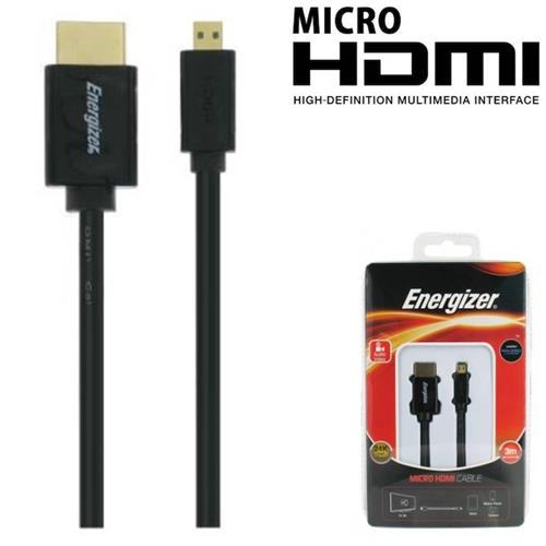 Energizer Lcaechad30 Cable Micro Hdmi
