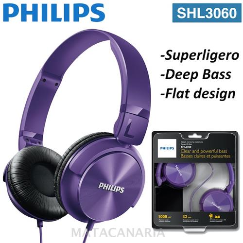 Philips Shl-3060 Auricular Violet
