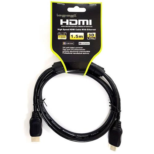 Cable Logicell Hdmi-Hdmi 1.5M Filtro Y Clavija Gold