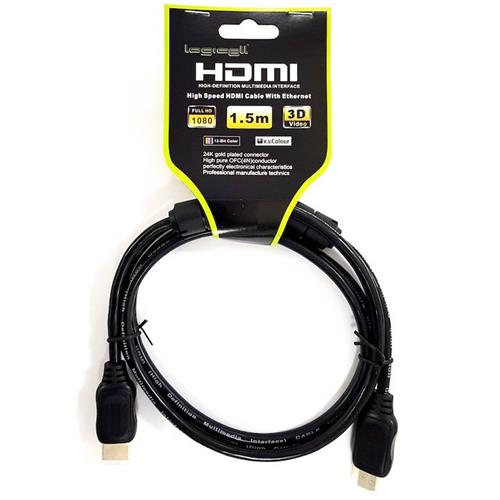 Cable Logicell Hdmi-Hdmi 1.5M Filtro Y Clavija Gold