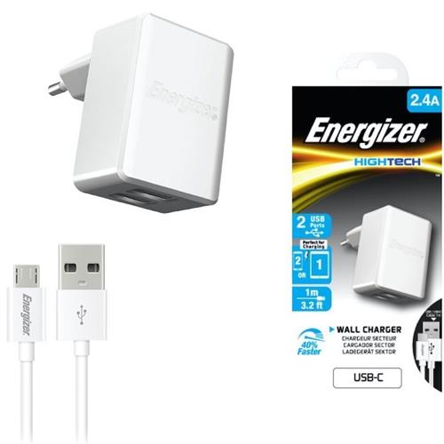 Energizer Acw2Beuhc23 Cable Usb-C 2 Usb 1M 2.4A