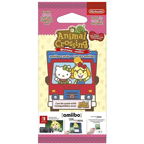 Nintendo Pack 6 Tarjetas Amiibo Animal Crossing Hello Kitty
