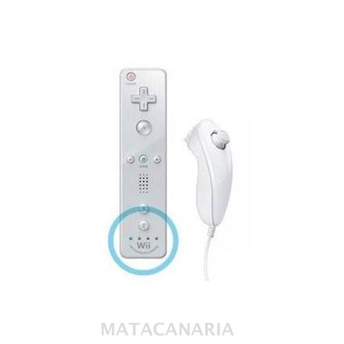 Wii Remote+Nunchuk (Compatible) White
