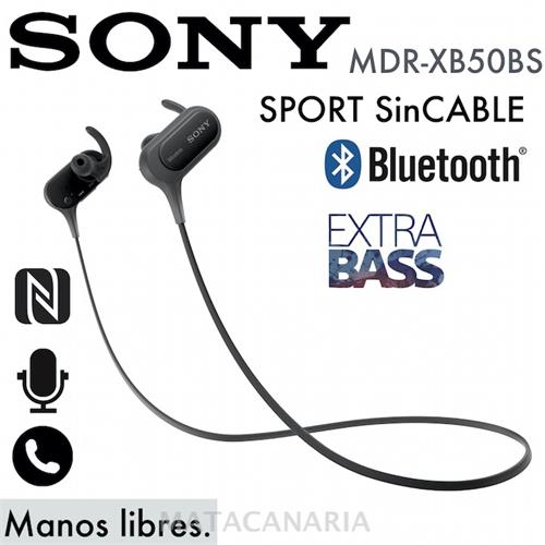 Sony Mdr-Xb50Bs Extra Bass Auricular Black