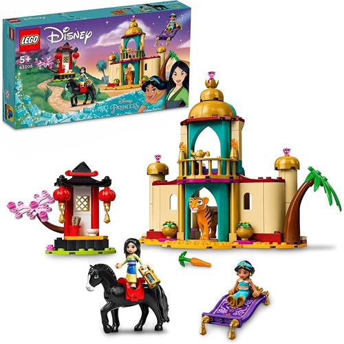 LEGO 43208 Aventura de Jasmine y Mulán