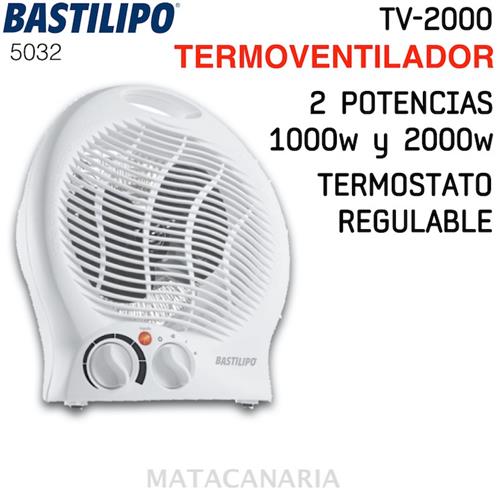 Bastilipo Tv-2000 Termoventilador