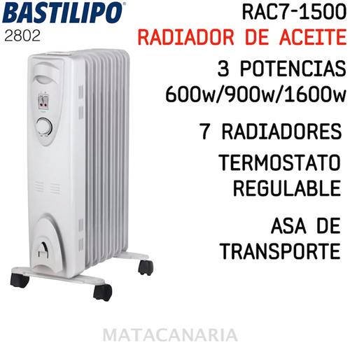 Prisma Oh-1500 Radiador Aceite 1500W