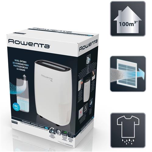 Rowenta DH4236F0 Deshumidificador 16L 100m2