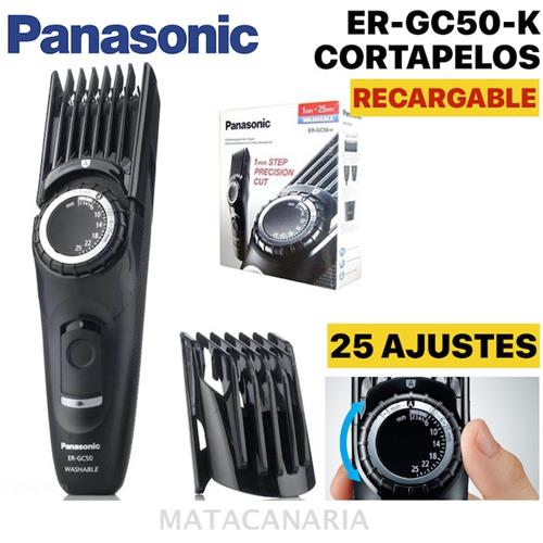 Panasonic Er-Gc50 K Cortapelo Recargable