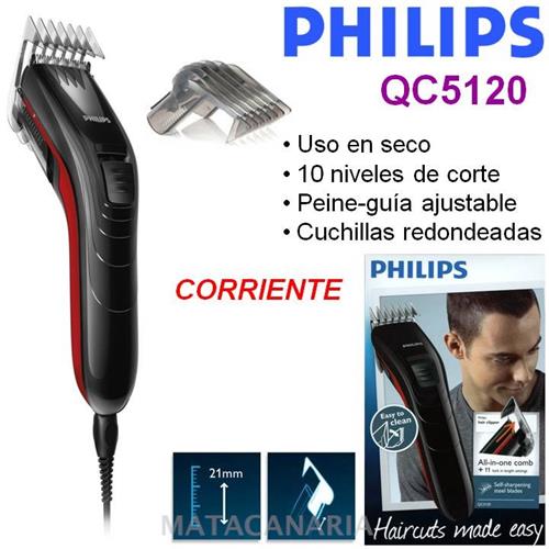 Philips Qc-5120 Corta Pelo