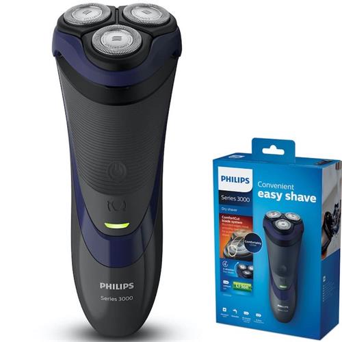 Philips Afeitadora S-3120 Recargable / Corriente / Cabezal Flex 4D