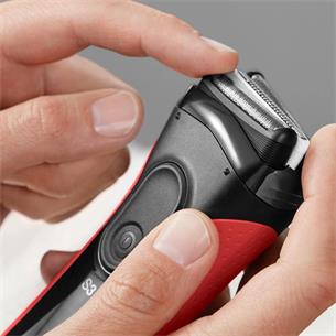 Braun Afeitadora Series3  3030s Negra/Rojo 2